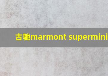 古驰marmont supermini尺寸